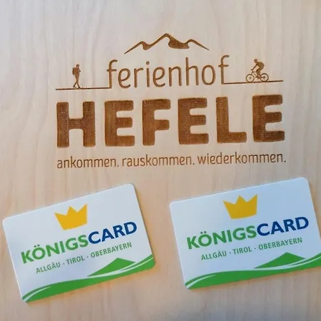 Hefele Tegelberg Mit Koenigscard Apartment Hopferau